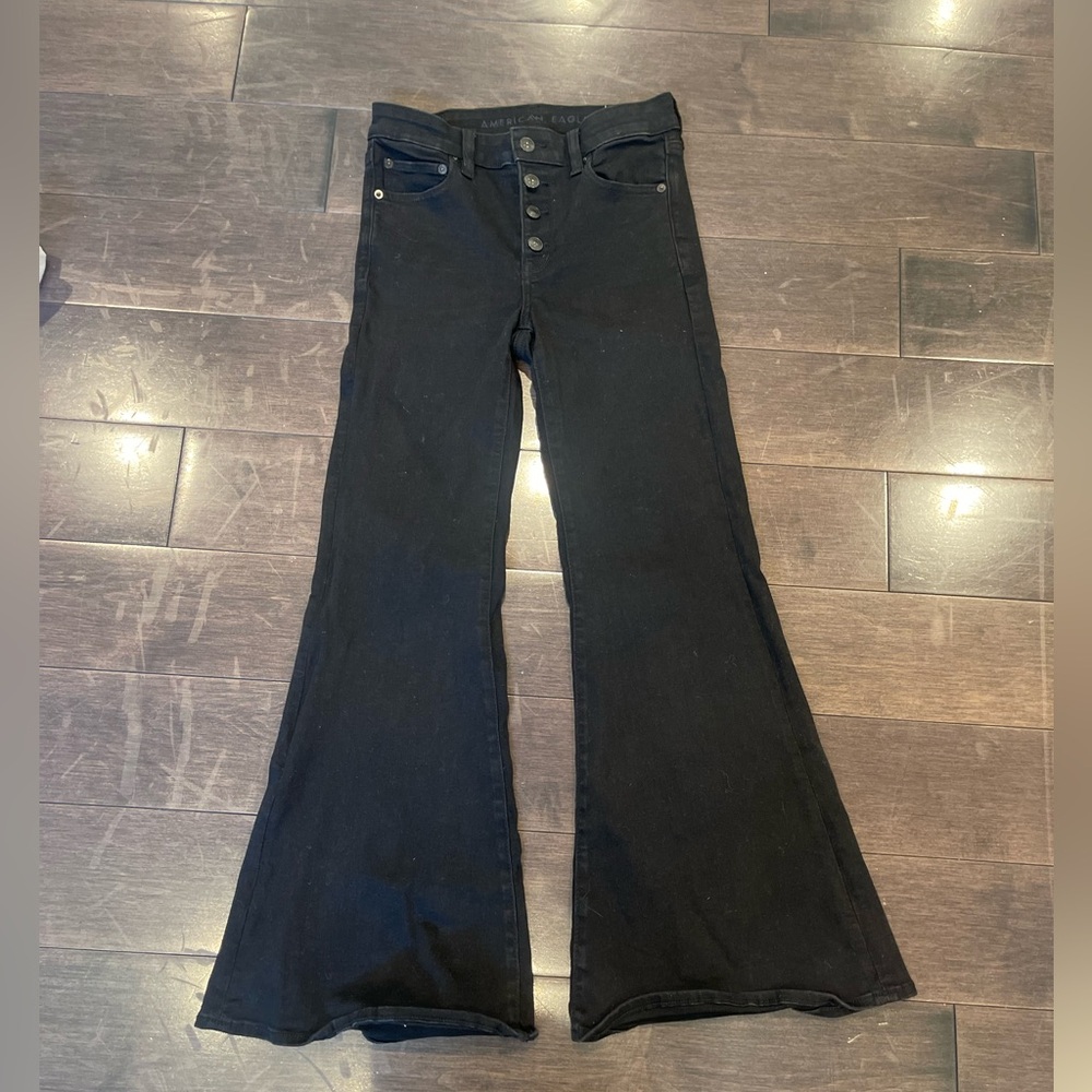 American Eagle Flare Stretch Jeans. Like New!